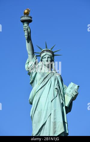 Statua della Libertà Foto Stock