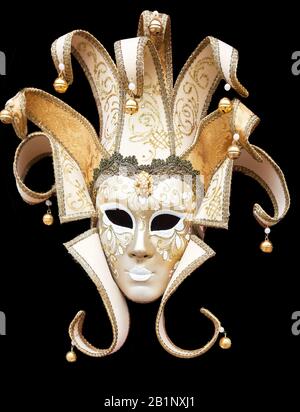 meravigliosa maschera ornata per il carnevale Foto Stock