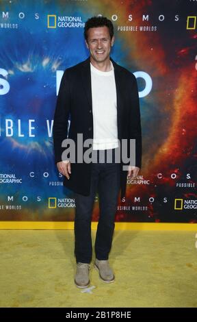 Westwood, Ca. 26th Feb, 2020. Jason o'rara, presso la National Geographic's 'Cosmos: Possible Worlds' Los Angeles Premiere presso Royce Hall, UCLA a Westwood California, il 26 febbraio 2020. Credito: Faye Sadou/Media Punch/Alamy Live News Foto Stock