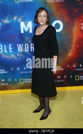 26 Febbraio 2020 - Westwood, California - Ann Druyan. National Geographic ''Cosmos: Possible Worlds'' Los Angeles Premiere tenuto presso Royce Hall, UCLA. (Credit Image: © Fs/AdMedia via ZUMA Wire) Foto Stock