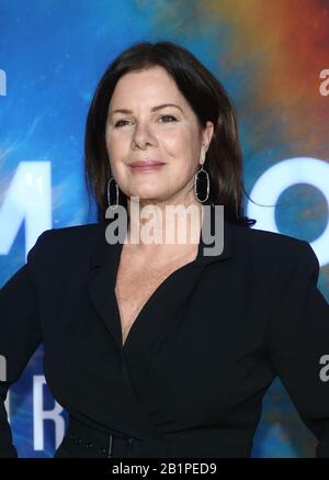 26 Febbraio 2020 - Westwood, California - Marcia Gay Harden. National Geographic ''Cosmos: Possible Worlds'' Los Angeles Premiere tenuto presso Royce Hall, UCLA. (Credit Image: © Fs/AdMedia via ZUMA Wire) Foto Stock