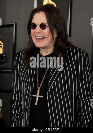 62nd Annual GRAMMY Awards Arrivi 2020 tenuti presso lo Staples Center di Los Angeles, California. Con: Ozzy Osbourne Dove: Los Angeles, California, Stati Uniti Quando: 26 Jan 2020 Credit: Adriana M. Barraza/Wenn Foto Stock