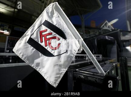 Una vista generale di Craven Cottage davanti alla partita Sky Bet Championship a Craven Cottage, Londra. Foto Stock