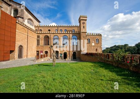 Museo del Palazzo Doebbing (ex sede episcopale) a Sutri, Lazio, Italia Foto Stock