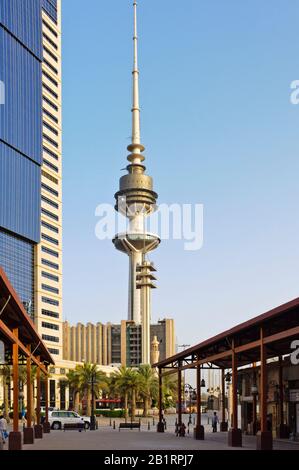 Liberation Tower, Kuwait, Penisola Araba, Asia Occidentale, Foto Stock