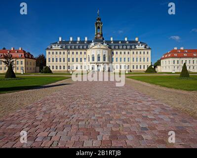 Hubertusburg alloggio di caccia a Wermsdorf, Sassonia, Germania Foto Stock