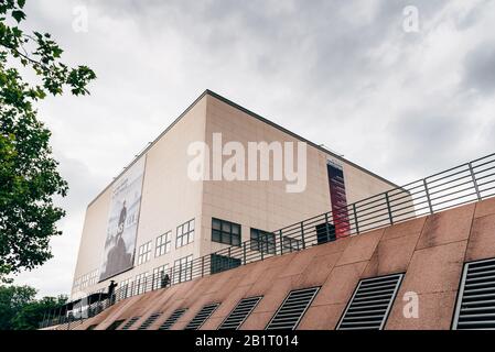 Amburgo, Germania - 4 agosto 2019: Galerie der Gegenwart (Gallery of Contemporary Art) un edificio moderno nel Museo d'arte Hamburger Kunsthalle Foto Stock