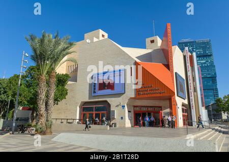 Marc Rich Israel Cinema Center, Tel Aviv, Israele Foto Stock