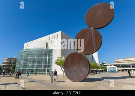 Habimah Nationaltheater, Tel Aviv, Israele Foto Stock