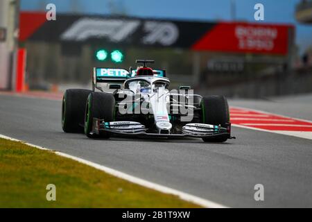Barcellona (Spagna), Italia, 27 Feb 2020, Valtteri Bottas Durante I Test Pre-Stagione 2020 - Campionato Di Formula 1 - Credito: Lps/Alessio De Marco/Alamy Live News Foto Stock