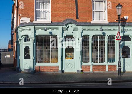 The Pig and Tail Modern british pub nel quartiere dei gioielli di Birmingham, Hockey, Birmingham, Regno Unito Foto Stock