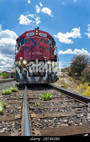 Il Ferrocarril Chihuahua Al Pacífico, Messico Foto Stock