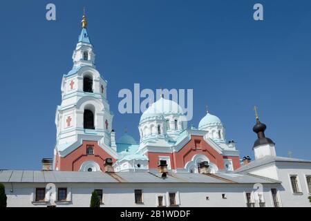 Spaso-Cattedrale Preobrazhensky del Monastero di Valaam. Isola Di Valaam, Carelia, Russia. Foto Stock