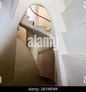 L'architettura di Barcellona è bella e non Foto Stock