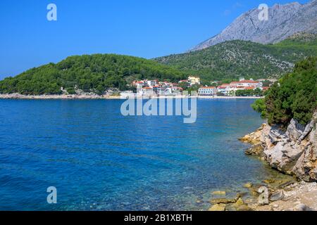 Dalmation Coast, Hvar, un'isola croata nel mare Adriatico Foto Stock