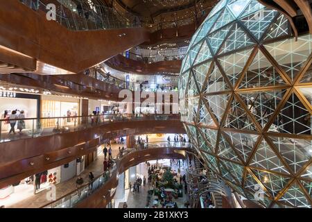 K11 Musea shopping Mall, Tsim Sha Tsui, Kowloon, Hong Kong Foto Stock