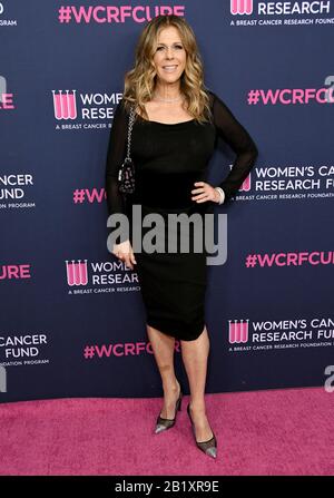 27 Febbraio 2020 - Beverly Hills, California - Rita Wilson. Il Women's Cancer Research Fund È Un'Indimenticabile Serata 2020 tenuta al Beverly Wilshire Hotel. (Credit Image: © Birdie Thompson/AdMedia Via ZUMA Wire) Foto Stock