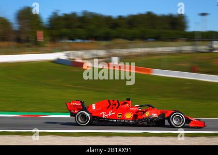 Barcellona (Spagna, Italia. 26th Feb, 2020. Barcellona (spagna), Italia, 26 Feb 2020, Vettel durante - Credit: LM/Alessio De Marco Credit: Alessio De Marco/LPS/ZUMA Wire/Alamy Live News Foto Stock