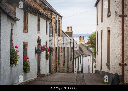 Ripristinato il National Trust per la Scozia proprietà in Culross Fife Scozia Scotland Foto Stock