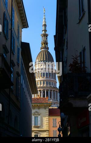 Italia, Piemonte, Novara, Basilica Di San Gaudenzio, La Cupola Foto Stock