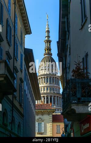 Italia, Piemonte, Novara, Basilica Di San Gaudenzio, La Cupola Foto Stock