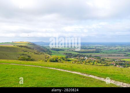 Devils Dyke in Sussex, Regno Unito Foto Stock