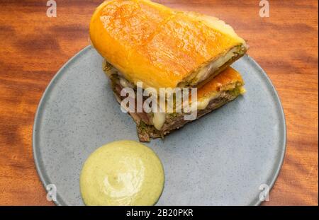 Cubano mix, un sandwich cubano Foto Stock