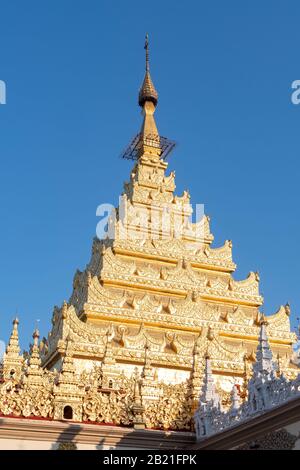 Pagoda Di Mahamuni, Mandalay, Regione Di Mandalay, Myanmar Foto Stock