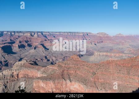 Splendida Vista Del Grand Canyon Arizona Stati Uniti. Foto Stock