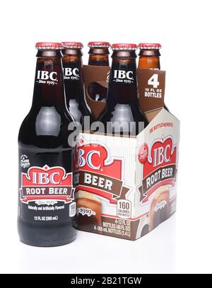 Irvine, CA - 29 MAGGIO 2017: IBC Root Beer 4 Pack. IBC Root Beer fu fondata nel 1919 dalla famiglia Griesedieck come Independent Breweries Company in S. Foto Stock