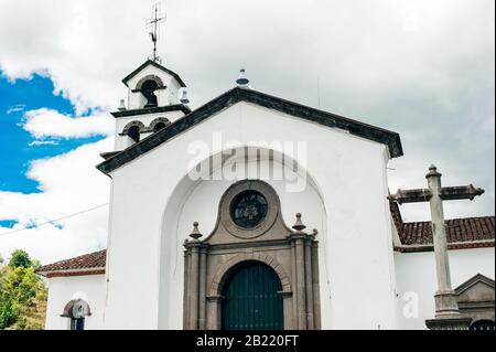 Popayan, Cauca, Colombia- 2019 città coloniale in Colombia elencati come patrimonio mondiale dell UNESCO Foto Stock