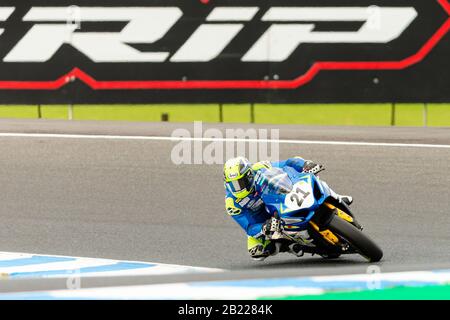 Melbourne, Australia, 29 febbraio 2020. ss21 durante il Motul FIM Superbike World Championship, Phillip Island Circuit, Australia. Credito: Dave Hewison/Alamy Live News Foto Stock