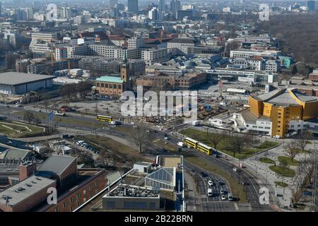 Kulturforum, Potsdamer Straße, Tiergarten, Mitte, Berlin, Deutschland Foto Stock