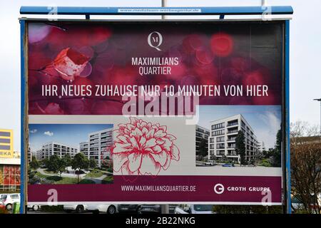 Wohnungsbau, Maximilians Quartier, Forckenbeckstraße, Schmargendorf, Wilmersdorf, Berlin, Deutschland Foto Stock