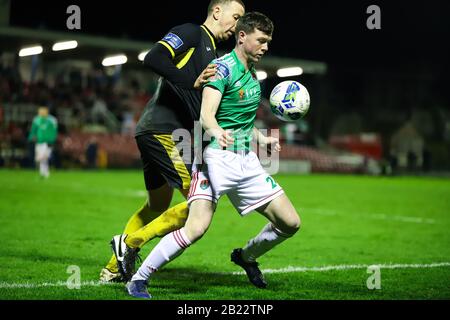 28th febbraio 2020, Cork, Irlanda - League of Ireland Premier Division: Cork City FC 1 - Finn Harps FC 0 Foto Stock