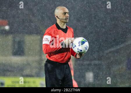 28th febbraio 2020, Cork, Irlanda - League of Ireland Premier Division: Cork City FC 1 - Finn Harps FC 0 Foto Stock