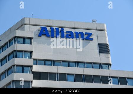 Allianz-Hochhaus, Königsworther Platz, Brühlstraße, Hannover, Niedersachsen, Deutschland Foto Stock