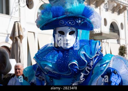 Carnevale E Maschere Del Canaletto Di Venezia Foto Stock