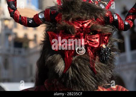 Carnevale E Maschere Del Canaletto Di Venezia Foto Stock