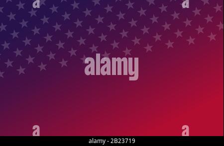 Sfondo elementi flag USA Illustrazione Vettoriale