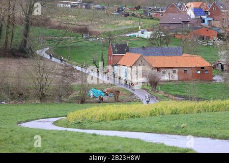 Nove, Belgio. 29th Feb, 2020. Nove, 29-02-2020, ciclismo, omloop het nieuwsblad, donne, il omloop het nieuwsblad per donne credito: Pro Shots/Alamy Live News Foto Stock