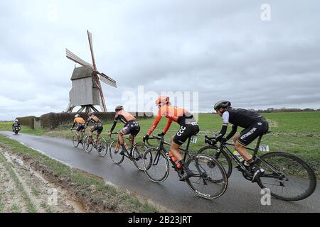 Nove, Belgio. 29th Feb, 2020. Nove, 29-02-2020, ciclismo, omloop het nieuwsblad, donne, il omloop het nieuwsblad per donne credito: Pro Shots/Alamy Live News Foto Stock