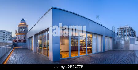 Casa de las Mariposas, Puerta de Purchena, Almeria, Andalusia, Spagna Foto Stock