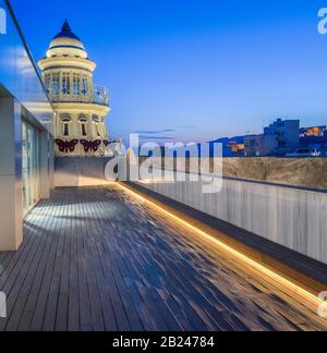 Casa de las Mariposas, Puerta de Purchena, Almeria, Andalusia, Spagna Foto Stock