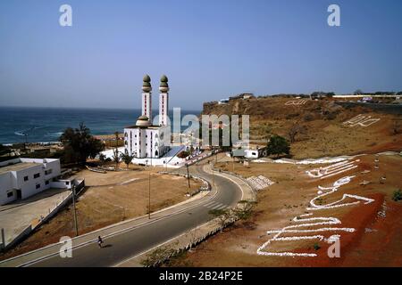 La Moschea della Divinità, Dakar, Senegal Foto Stock