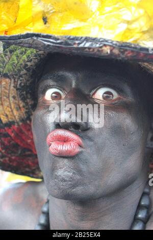 Barranquilla, COLOMBIA - FEB 10: Carnaval del Bicentenario 200 anni di Carnevale. Febbraio 10, 2013 Barranquilla Colombia Foto Stock