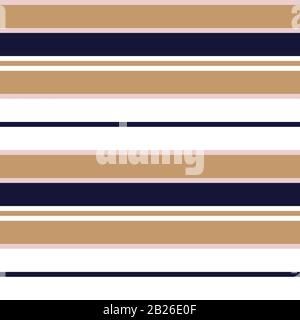 Colorato modello classico a righe di moda - questo è un classico motivo a righe orizzontali adatto per la stampa di magliette, tessuti, Jersey, patter jacquard Illustrazione Vettoriale
