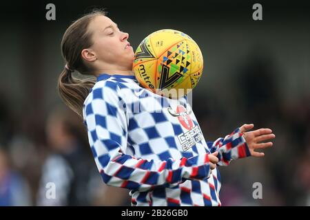 Fran Kirby di Chelsea durante l'Arsenal Women vs Chelsea Women, fa Women's Super League Football al Meadow Park il 13th gennaio 2019 Foto Stock