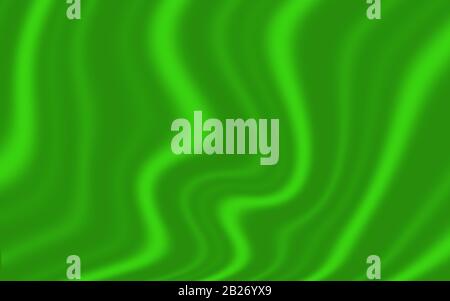 Astratto verde sfocato sfondo con linee curve chiaro Foto Stock