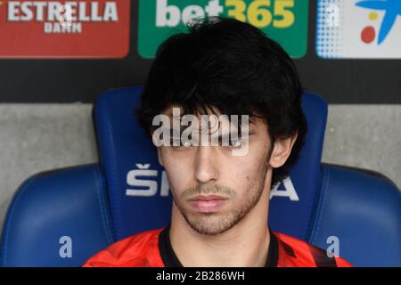 Barcellona, Spagna. 01st Mar, 2020. Espanyol-Atletico De Madrid. Joao Felix Di Atletico De Madrid Credit: Pro Shots/Alamy Live News Foto Stock